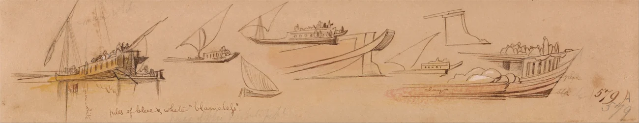 Boote auf dem Nil
